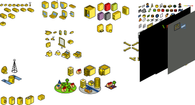Icon set clipart