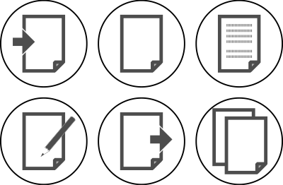 Icon Set Document clipart