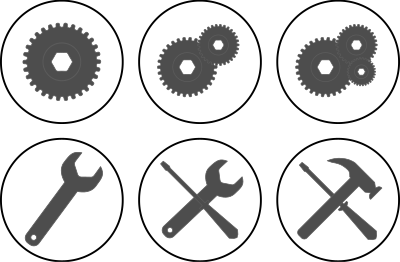 Icon Set Setup clipart