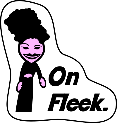 Icon Sticker - On Fleek clipart