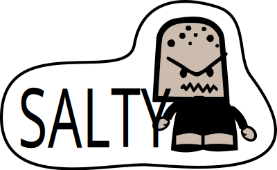 Icon Sticker - Salty clipart