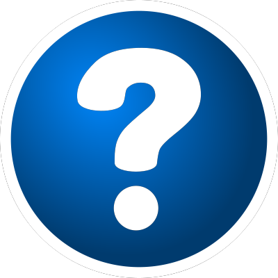 Icon with question mark clipart