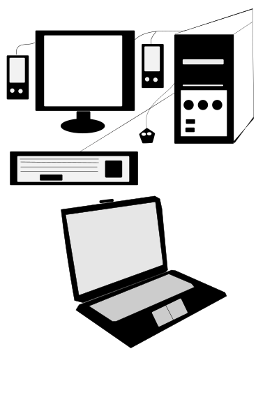 Icono PC clipart