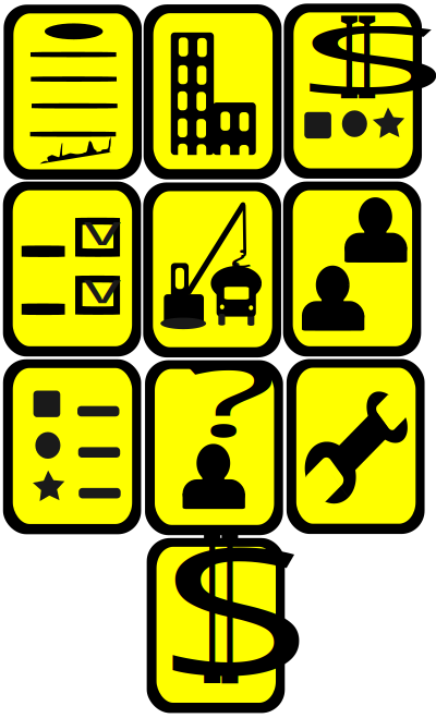Iconos yellow clipart