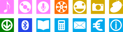 Icons for Android clipart