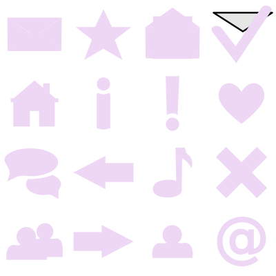 Icons, web, piktogramos, simbolis clipart