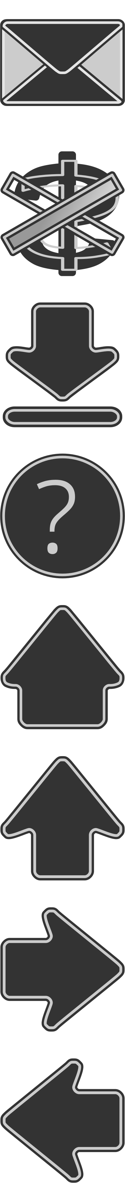 Icons web very simple clipart