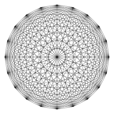 Icosagon connections clipart
