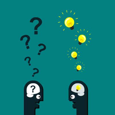 Ideas & questions clipart