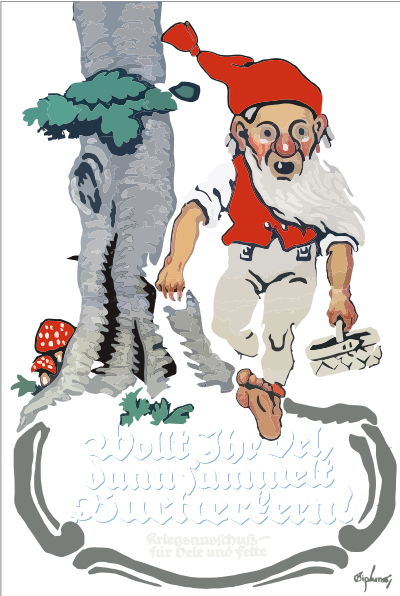 If you want oil, collect beechnuts! clipart