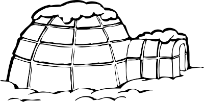 Igloo clipart