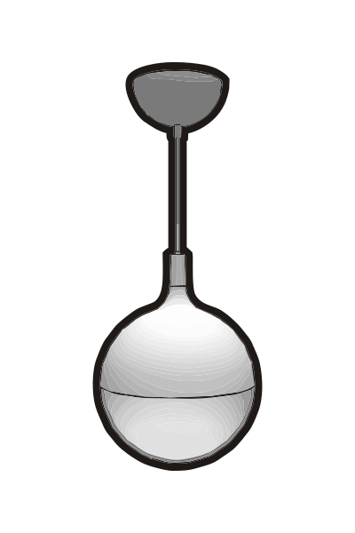 Ikea stuff - Vaster ceiling lamp, white clipart