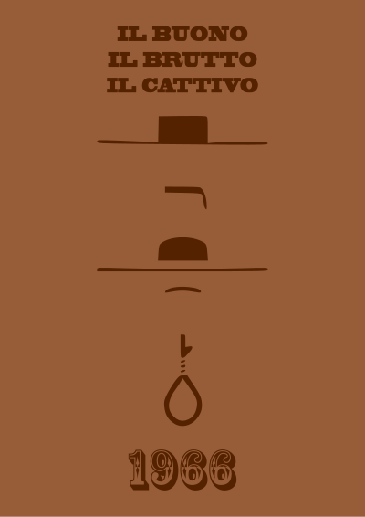 IL BUONO IL BRUTTO IL CATTIVO clipart