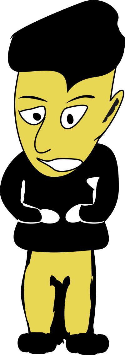 Ill man clipart