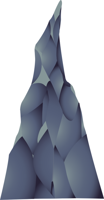 Ilmenskie Cave Large Rock 2 clipart