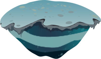 Ilmenskie Cave Platform 3 clipart