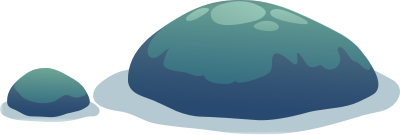Ilmenskie Grass Stone 1 clipart