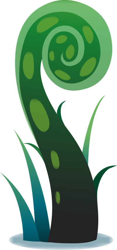 Ilmenskie Plant Giant Fern 2 clipart
