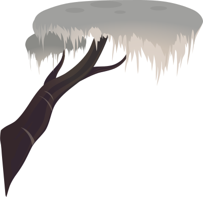 Ilmenskie Tree Int Bough 2 clipart