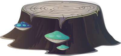Ilmenskie Tree Int Stump 1 clipart