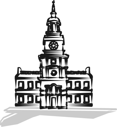 Independence Hall clipart