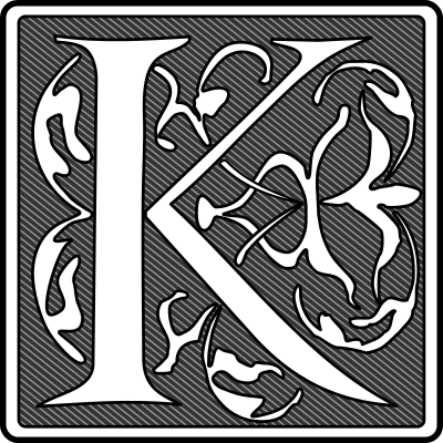 initial K clipart