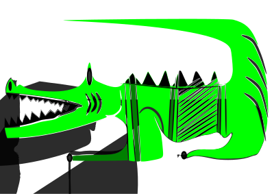 Jacare clipart