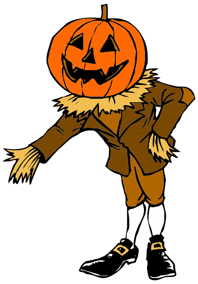 Jack-'O-Lantern Costume clipart