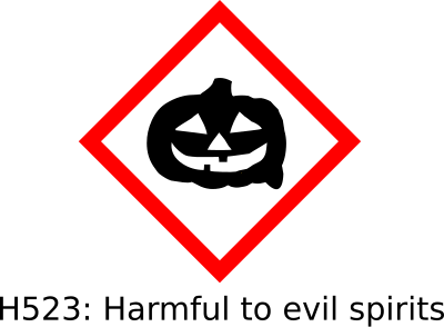 Jack o' lantern hazard clipart