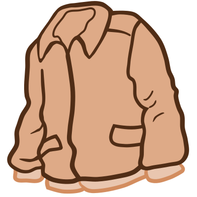 Jacket - coloured clipart