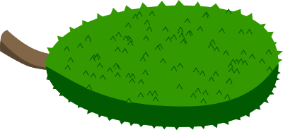 JackFruit fruit clipart