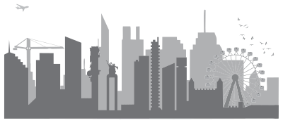 Jakarta Cityscape Skyline clipart