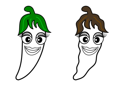Jalapeño and Chipotle clipart
