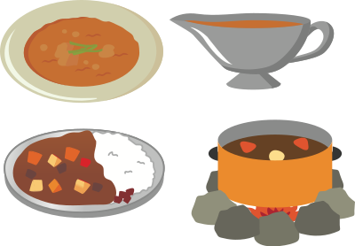 Japanese Curry Rice (#2) clipart