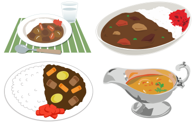 Japanese Curry Rice (#3) clipart