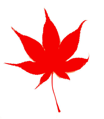 Japanese Fall Leaf Color clipart