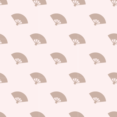 Japanese fan-seamless pattern clipart
