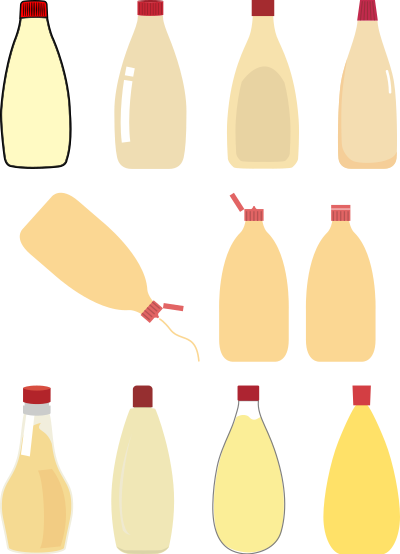 Japanese Mayonnaise (#1) clipart