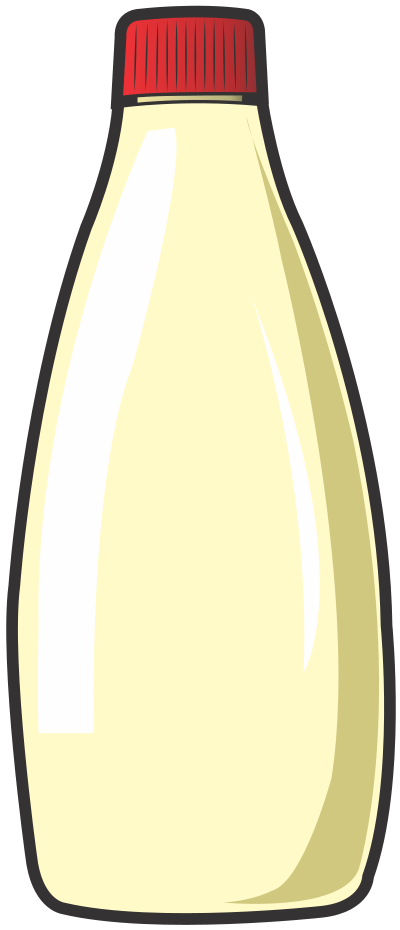 Japanese Mayonnaise (#3) clipart