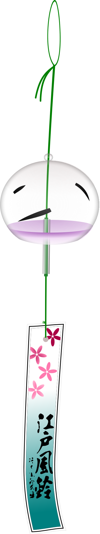 Japanese Wind Chime clipart