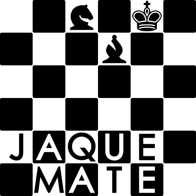 Jaque Mate - Logo Ajedrez clipart