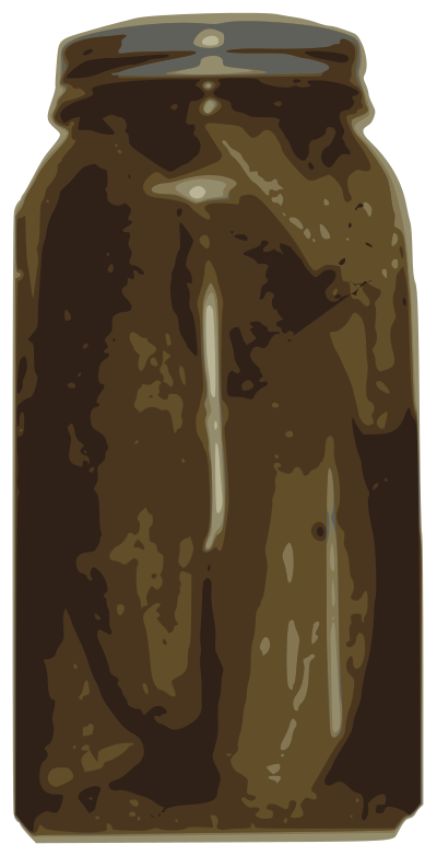 Jar of Pickles clipart