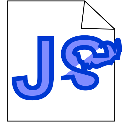 Javascript file clipart