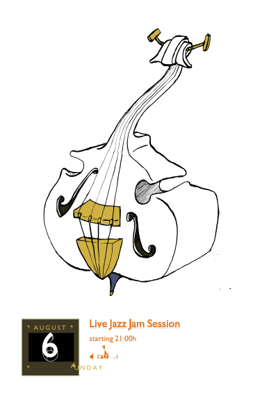 Jazz Double Bass clipart