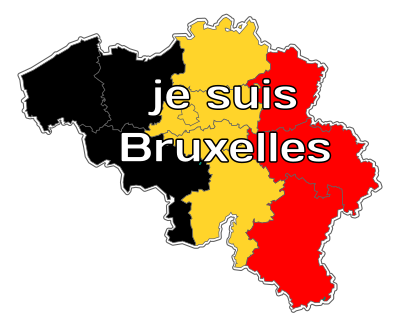 Je suis Bruxelles / I am Brussels clipart