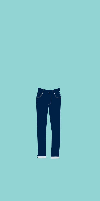 Jeans-01 clipart