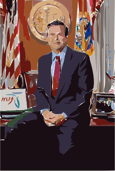 Jeb Bush Painting clipart