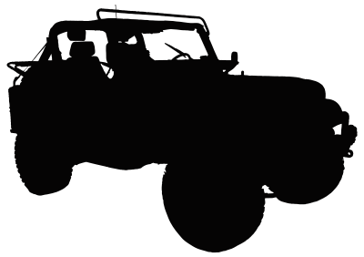 Jeep Silhouette clipart