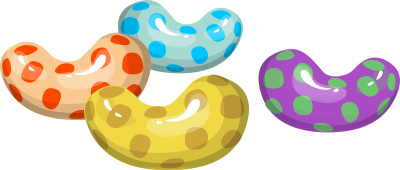 Jelly Beans clipart