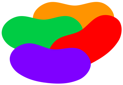 Jelly Beans (grouped together) clipart